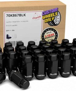 Juego de 32 Pcs Tuercas de Rueda Acorn de 9/16"-18 Rosca