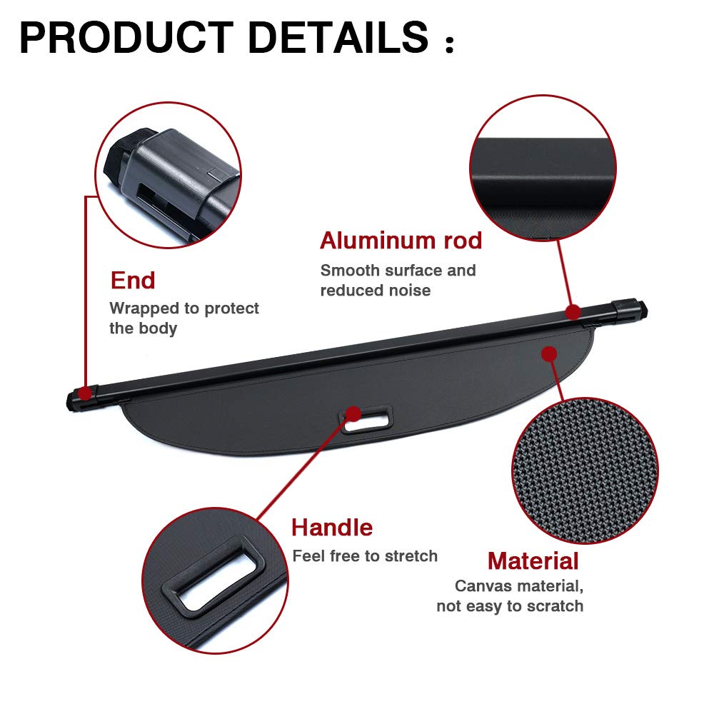 Cubierta de carga para Buick Envision 2015-2019 2020 - Imagen 6