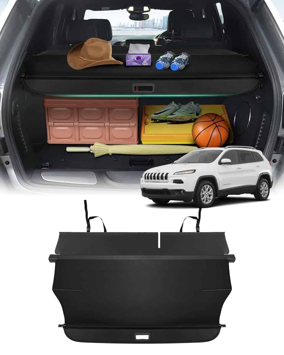 Cubierta de carga para Jeep Cherokee 2014-2018 Accesorios