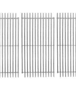 soldbbq 3-Pack Parrillas de Cocina de Acero Inoxidable