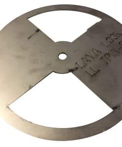 Damper de Acero Inoxidable LavaLock para Caja de Fuego de