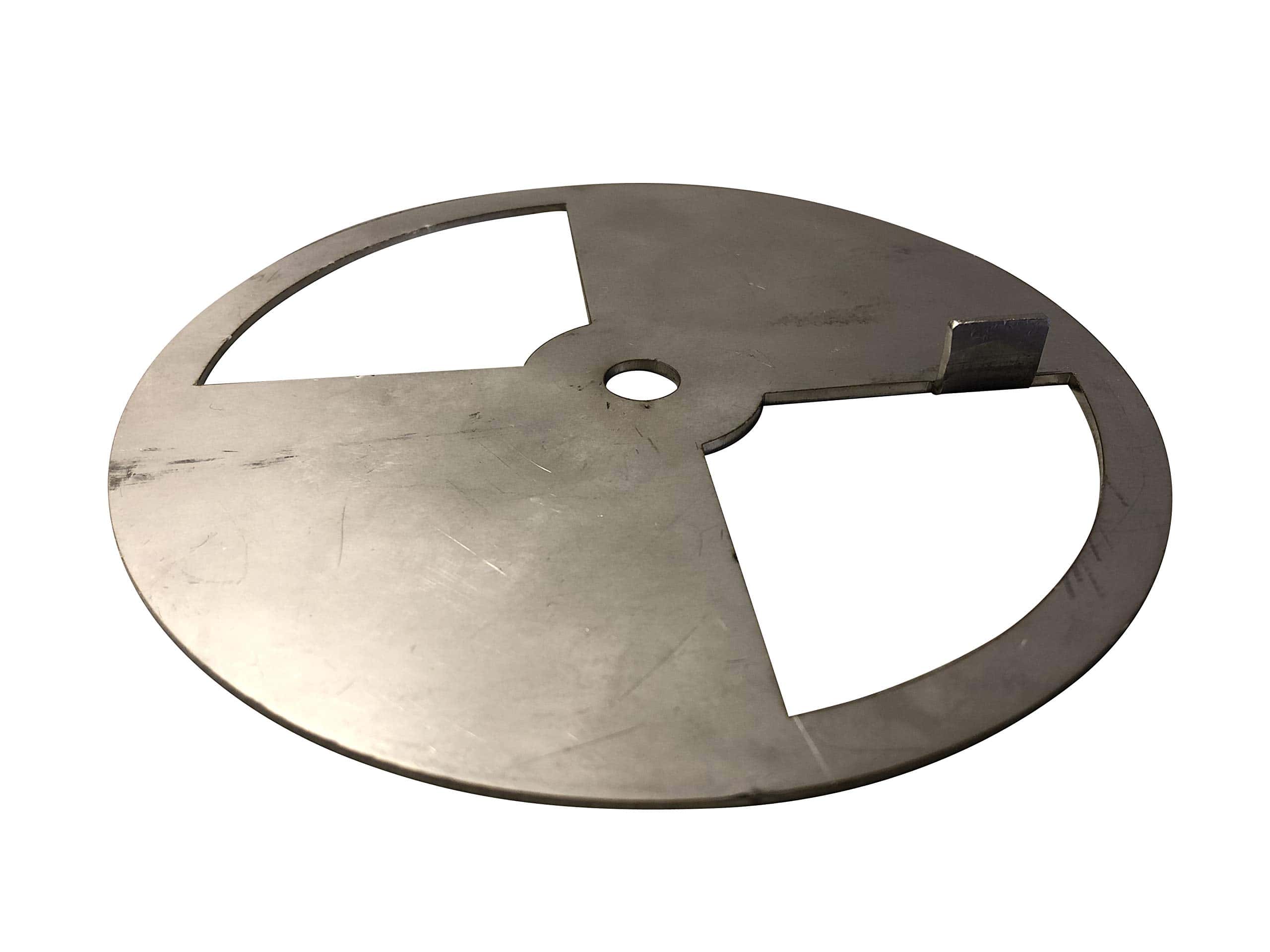LavaLock� Pinwheel de Acero Inoxidable para Ahumador BBQ