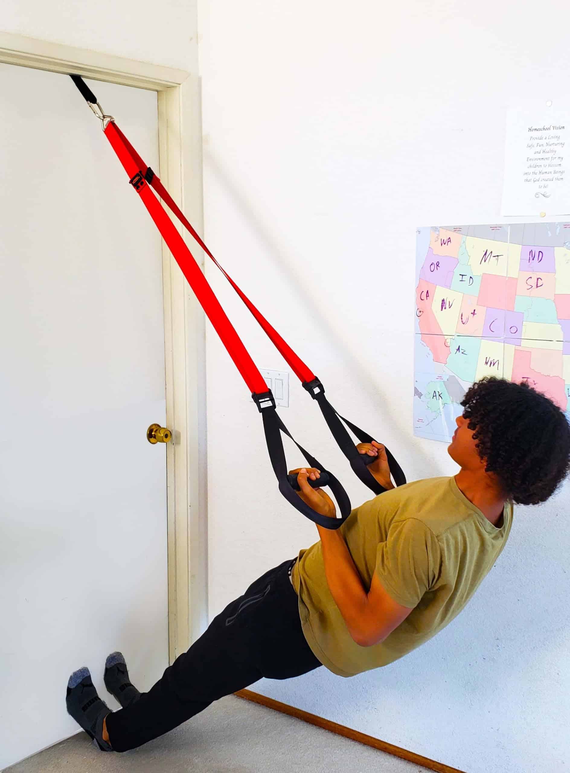 NOSSK TNT PRO Suspension Fitness Trainer (Negro) - Imagen 4