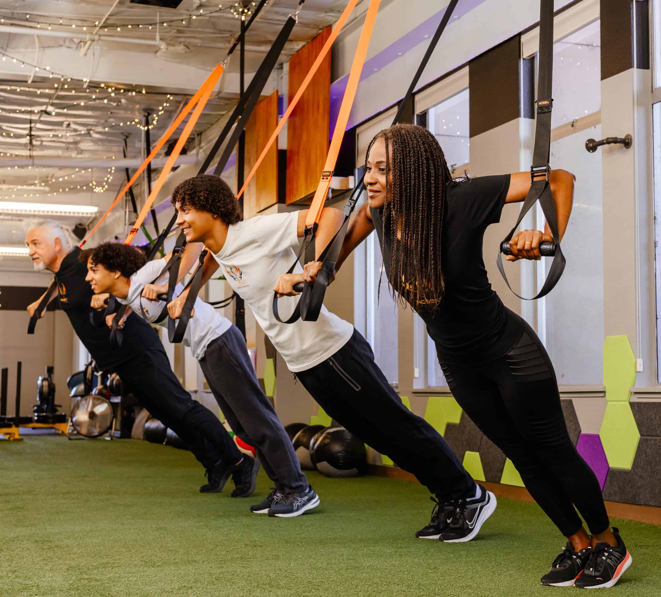 NOSSK TNT Pro Suspension Fitness Trainer (Amarillo) - Imagen 8