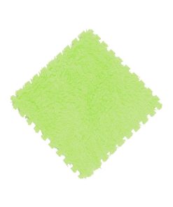 Tapete de Piso de Rompecabezas Cozylkx, -Verde