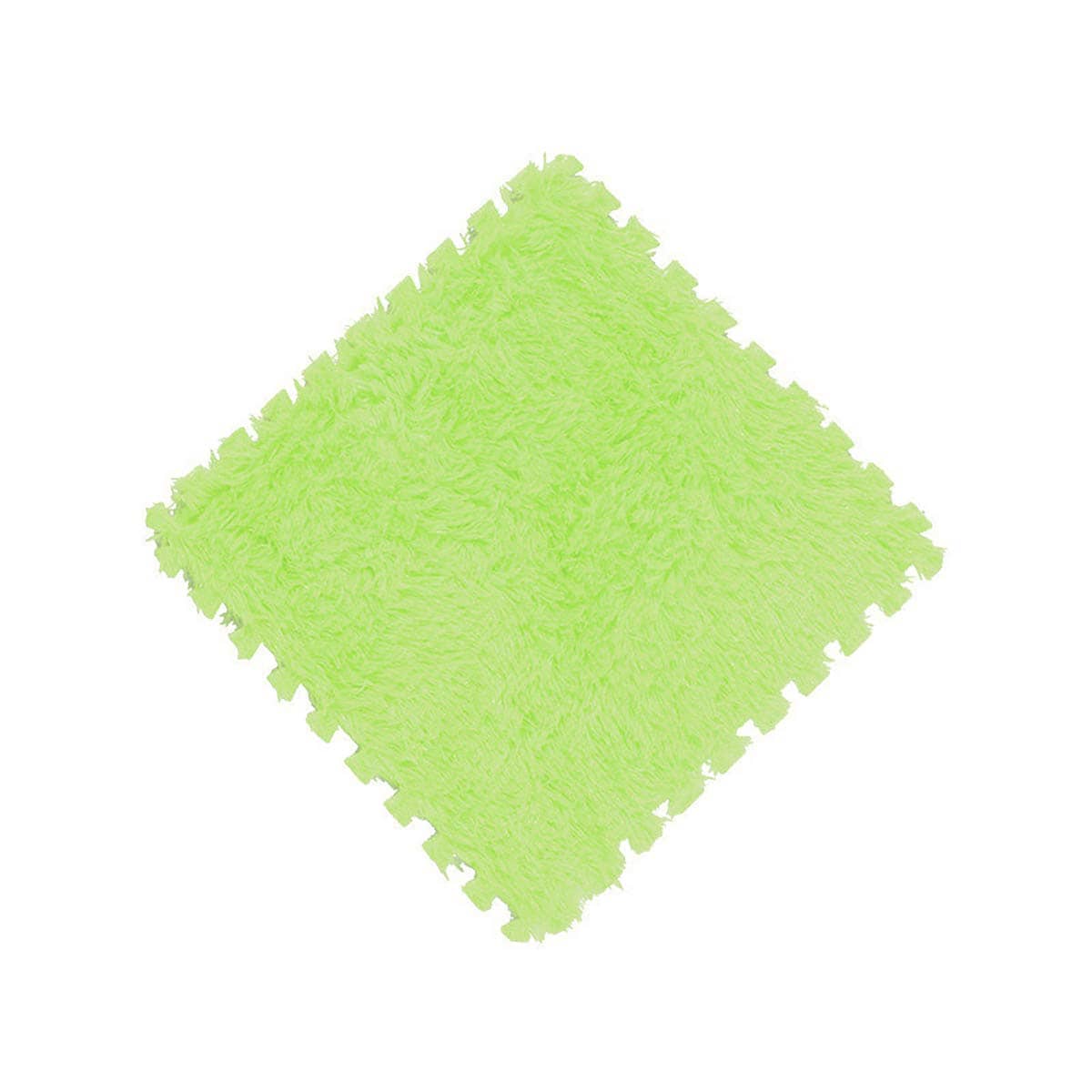 Tapete de Piso de Rompecabezas Cozylkx, -Verde