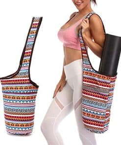 Bolso de Yoga ANIWEY con Bolsillo Grande y -Estilo étnico