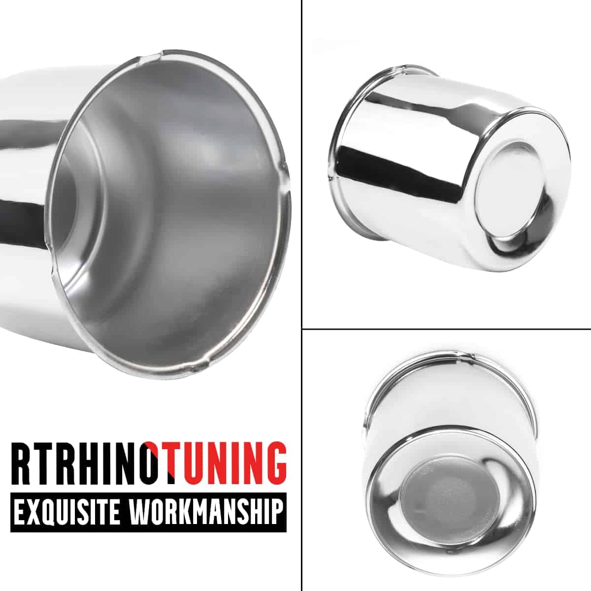 Tapas de centro de rueda para remolque RTrhinoTuning 5.15in - Imagen 7