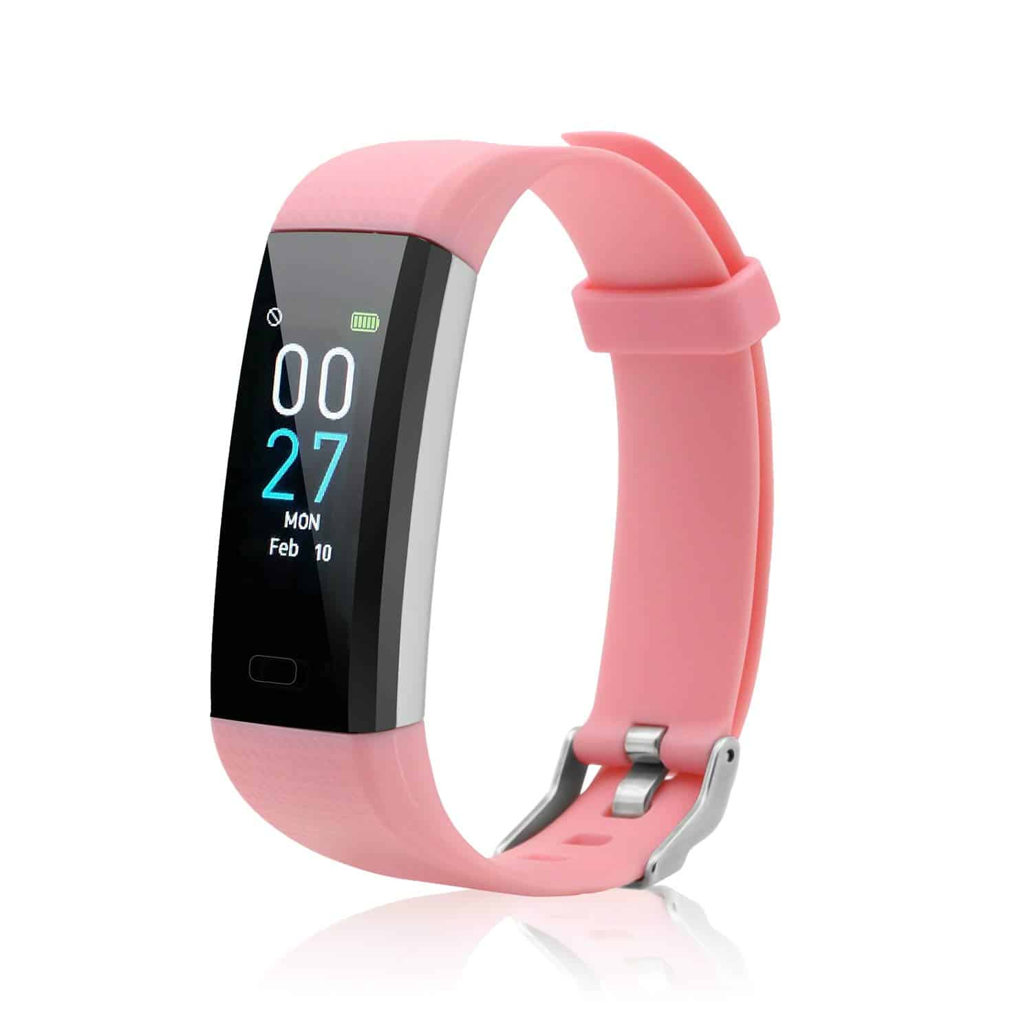 Rastreador de fitness con monitor de ritmo cardíaco,