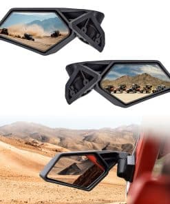 Espejos Laterales Ajustables Plegables SAUTVS para Can-Am