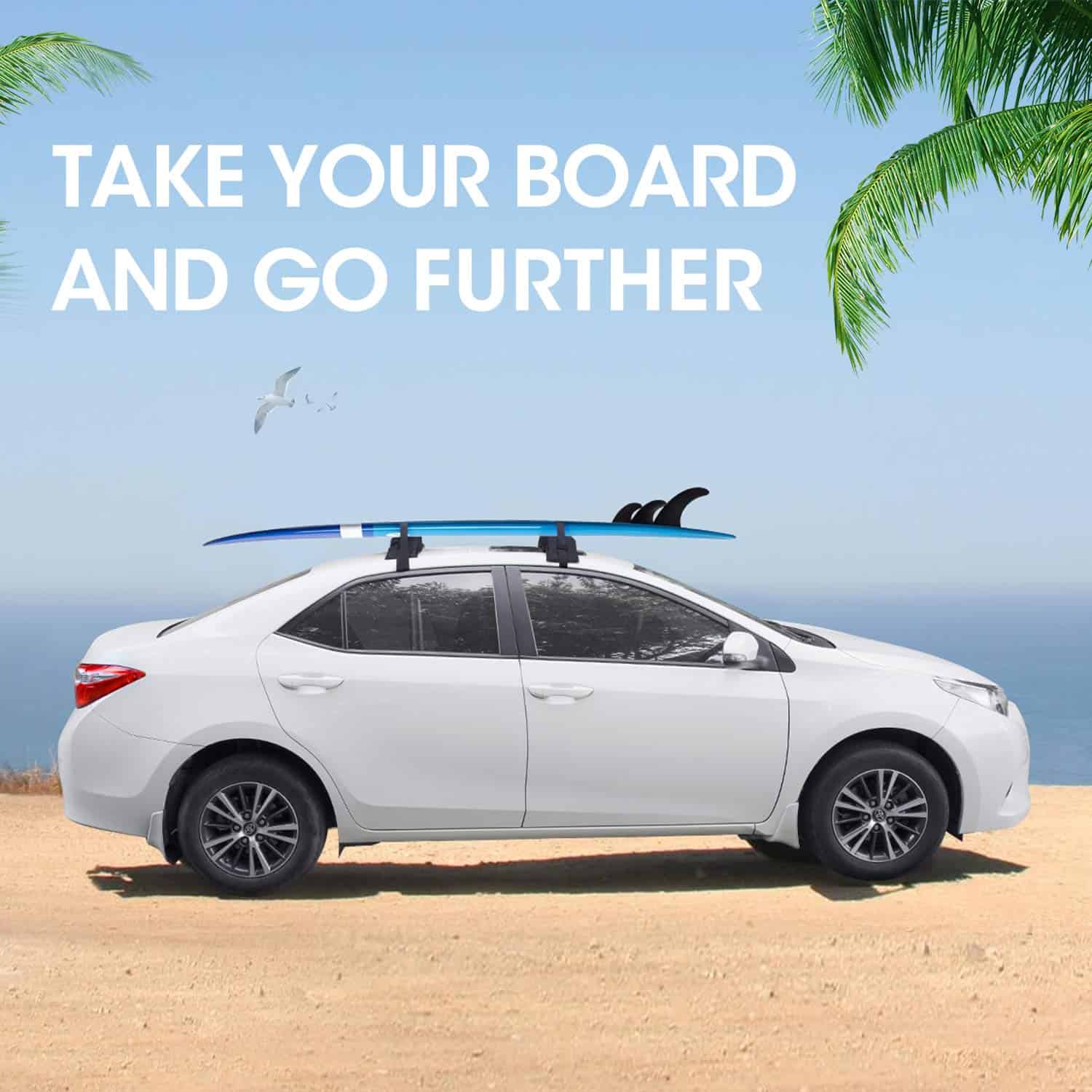 HEYTRIP Almohadillas universales para rack de techo suave - Imagen 8