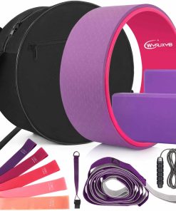 Set de 11 piezas de Yoga Wheel, Rueda para la Espalda para