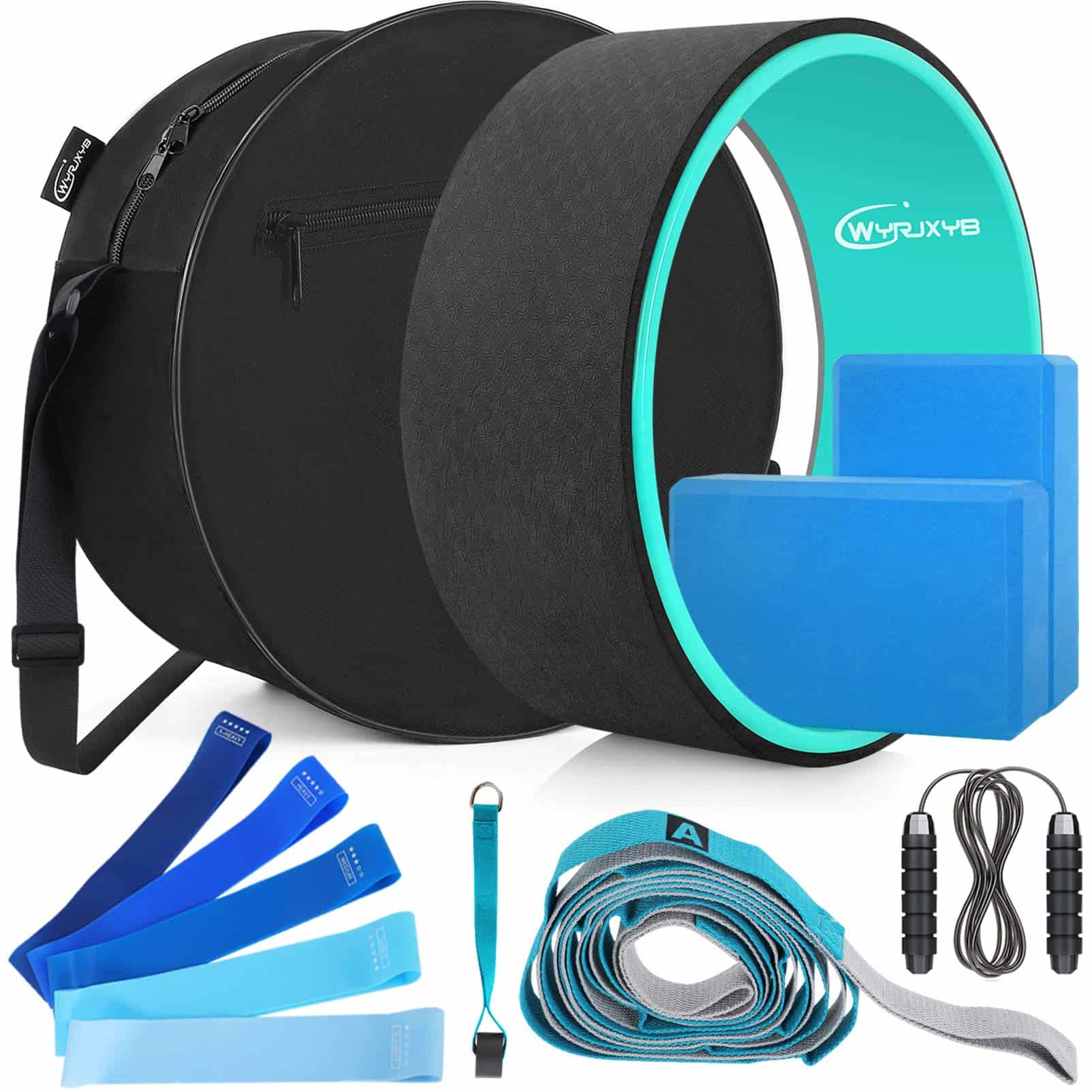 Set de Rueda de Yoga (11 en 1) para Dolor de Espalda -
