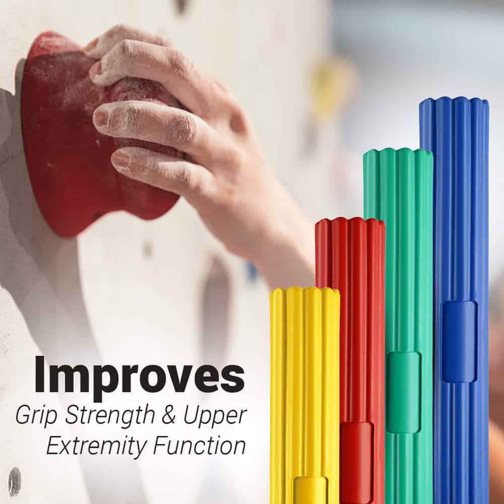 Juego de 4 Barras Flexibles de Ejercicio de Muñeca LoGest - Imagen 4