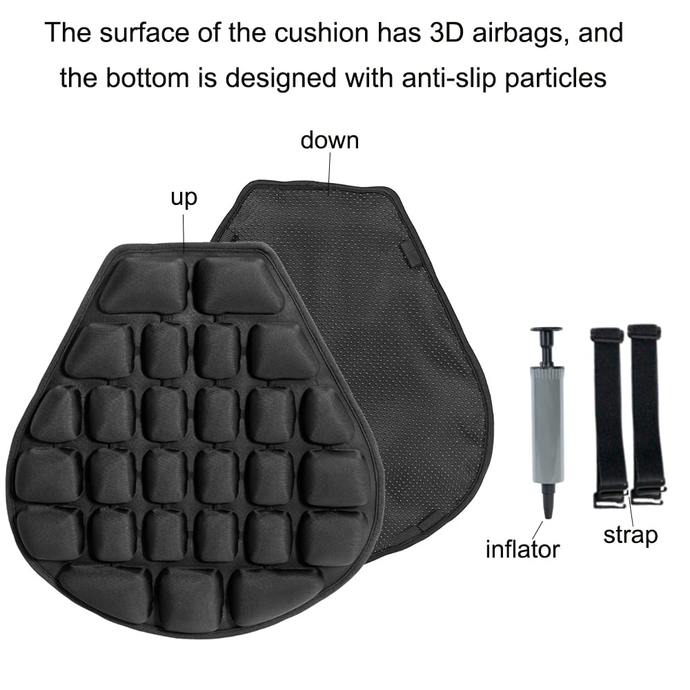 Almohadilla de Asiento de Aire para Motocicleta DEEIRAO 3D - Imagen 10