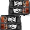 LBRST Faro Delantero Para Chevrolet Silverado 1500