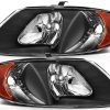 Conjunto de Faros Delanteros Para Dodge Caravan 2001-2007
