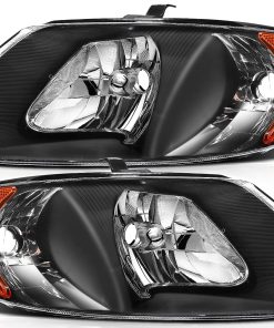 Conjunto de Faros Delanteros Para Dodge Caravan 2001-2007