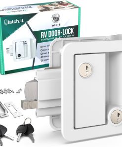 LATCH.IT Candado de Puerta Blanco de Repuesto para RV |
