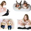 Almohada gemela Twin Z gris ¡6 usos en 1 almohada gemela!