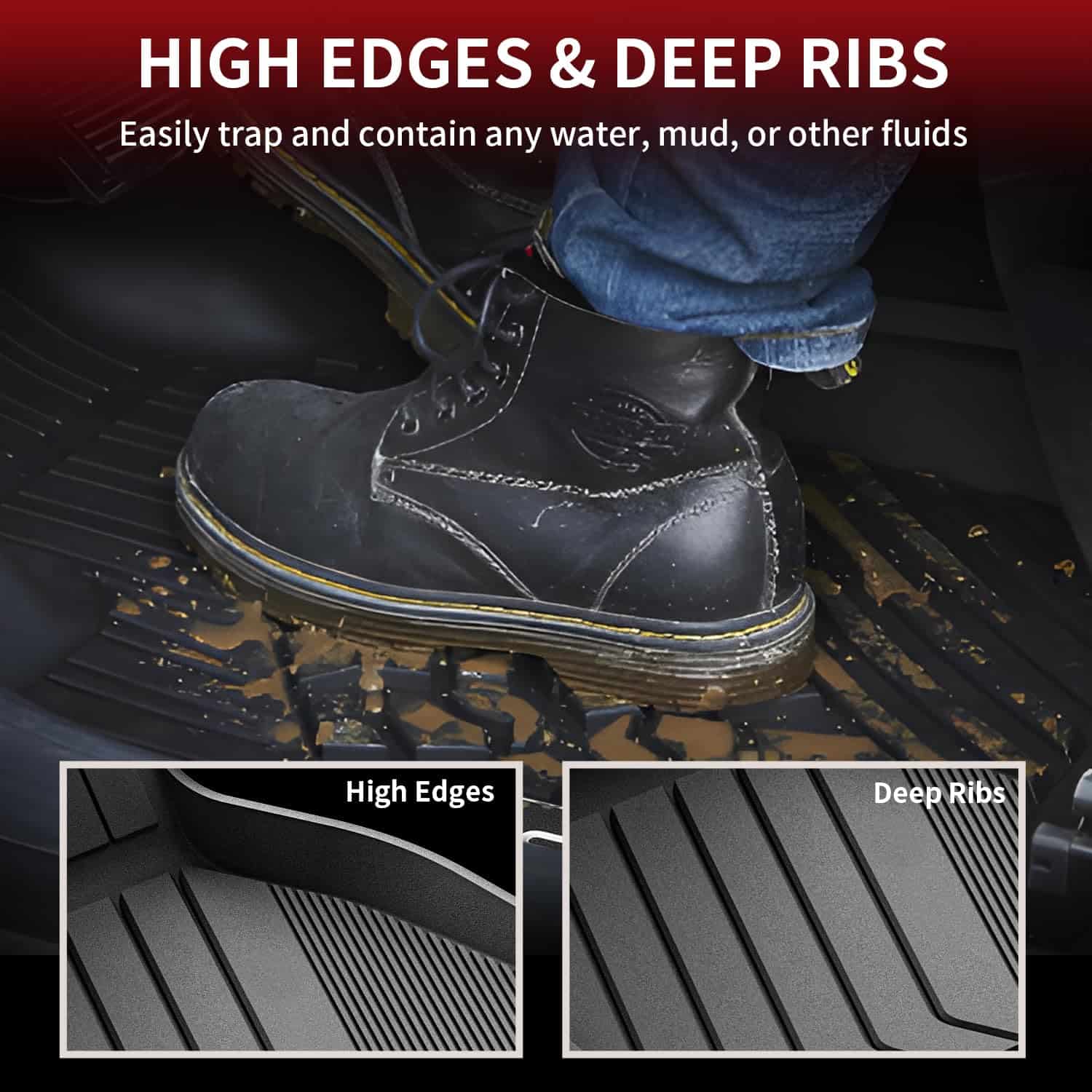 Tapetes para piso LASFIT para BMW X5 Nuevo 2019-2025 2026 - Imagen 4