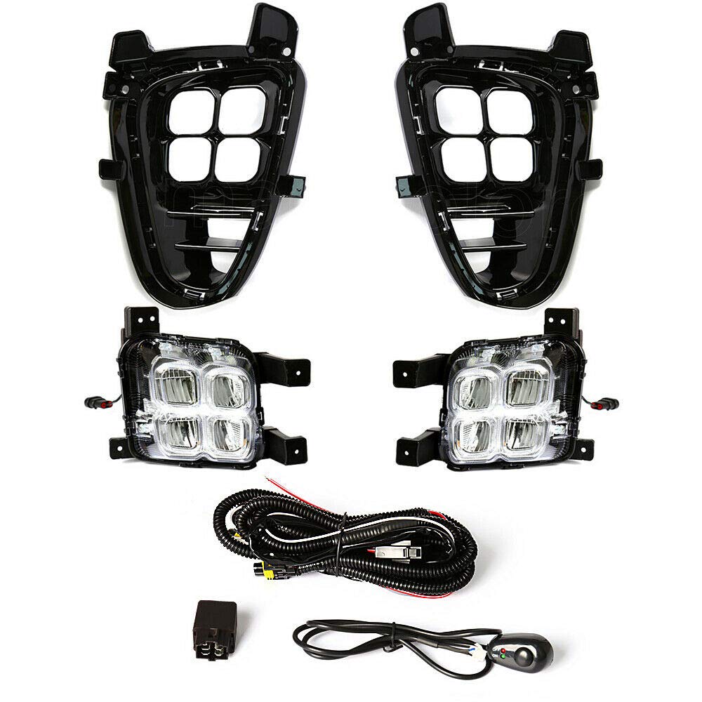 Cubierta para Luces LED de Conducción Diurna Estilo 4 Eeys - Imagen 8