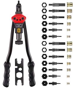 Riveteador de tuercas remachables manual TWT 16", con 13