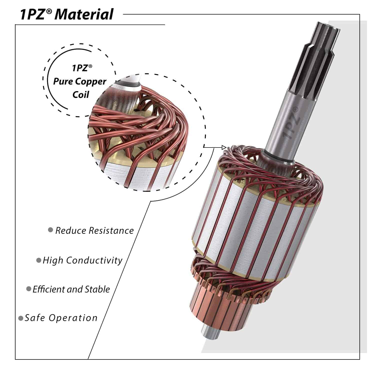 1PZ SM4-ST1 Motor de Arranque de Repuesto para Honda - Imagen 5