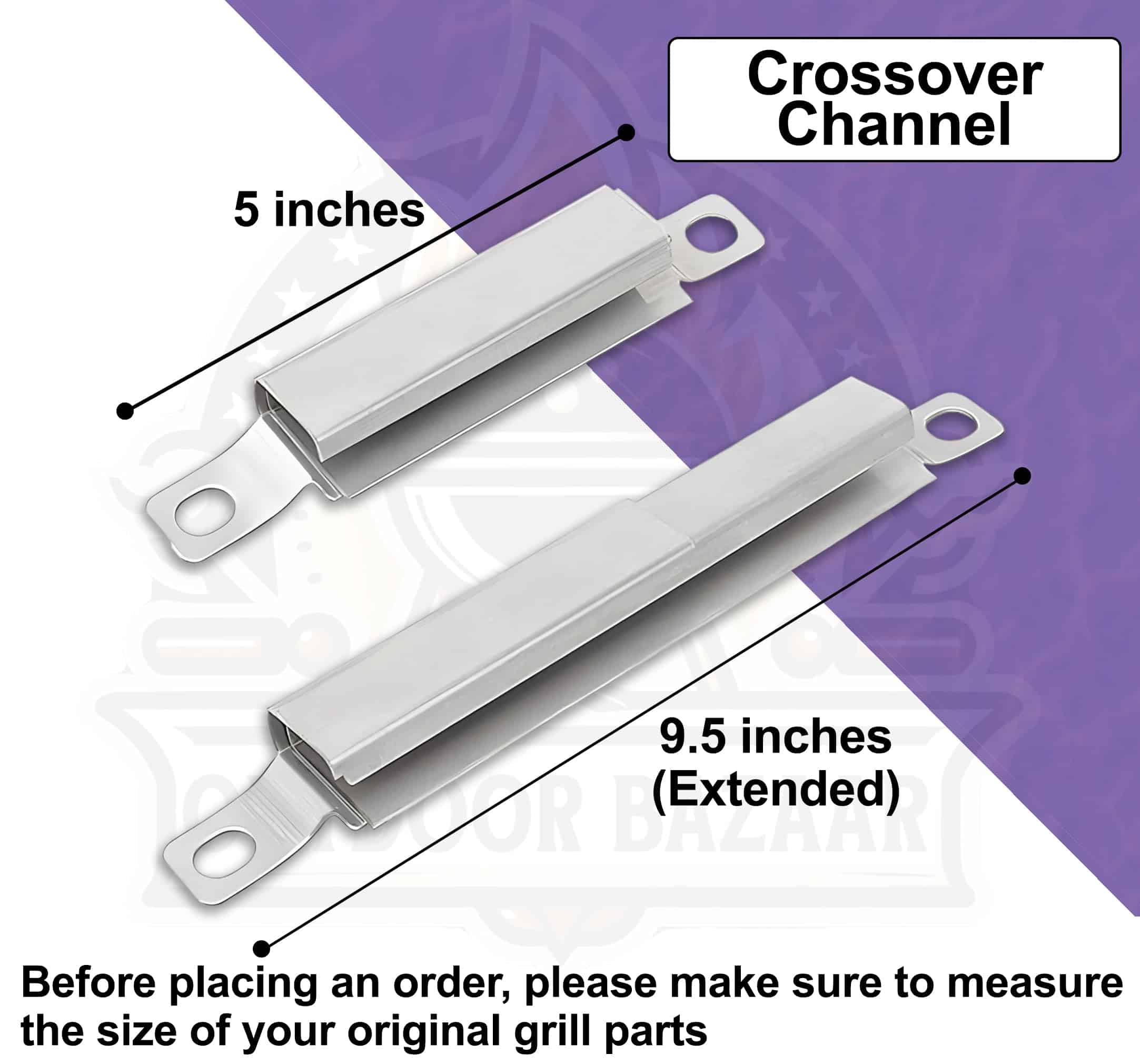 Set de 4 Quemadores, 4 Placas de Calor y 3 Canales de Cruce - Imagen 4