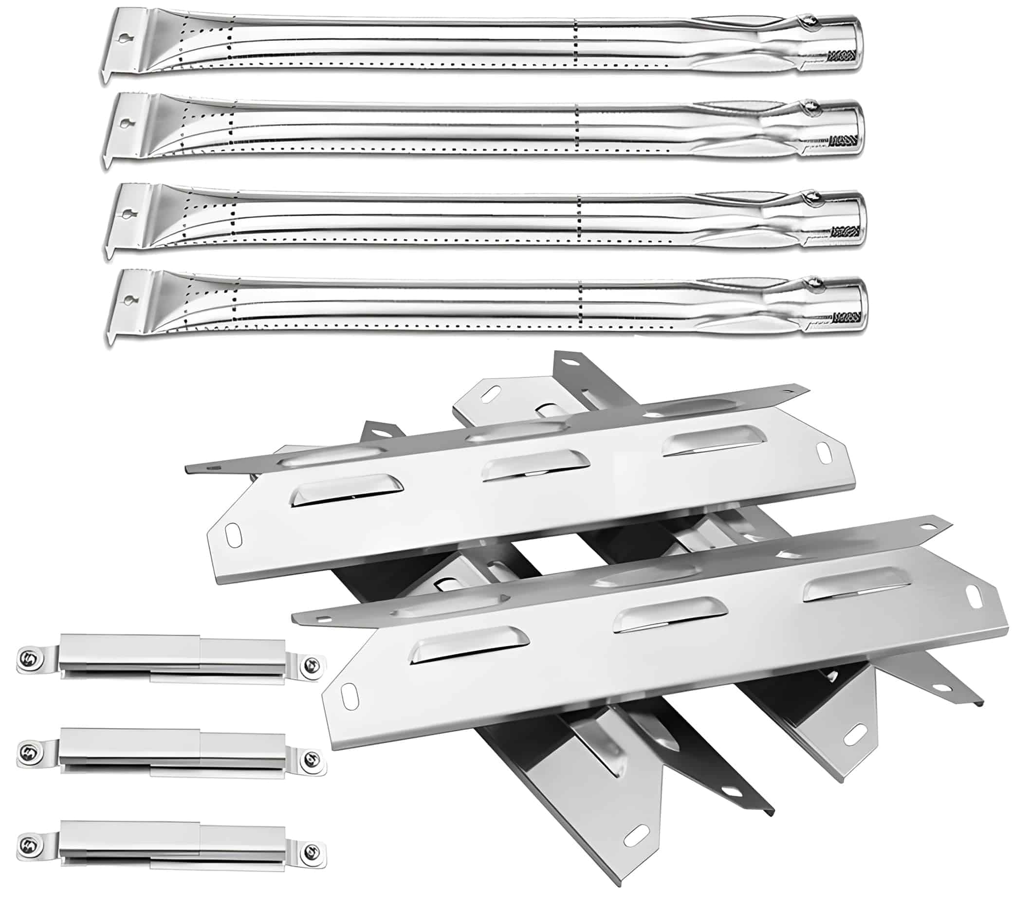 Set de 4 Quemadores, 4 Placas de Calor y 3 Canales de Cruce