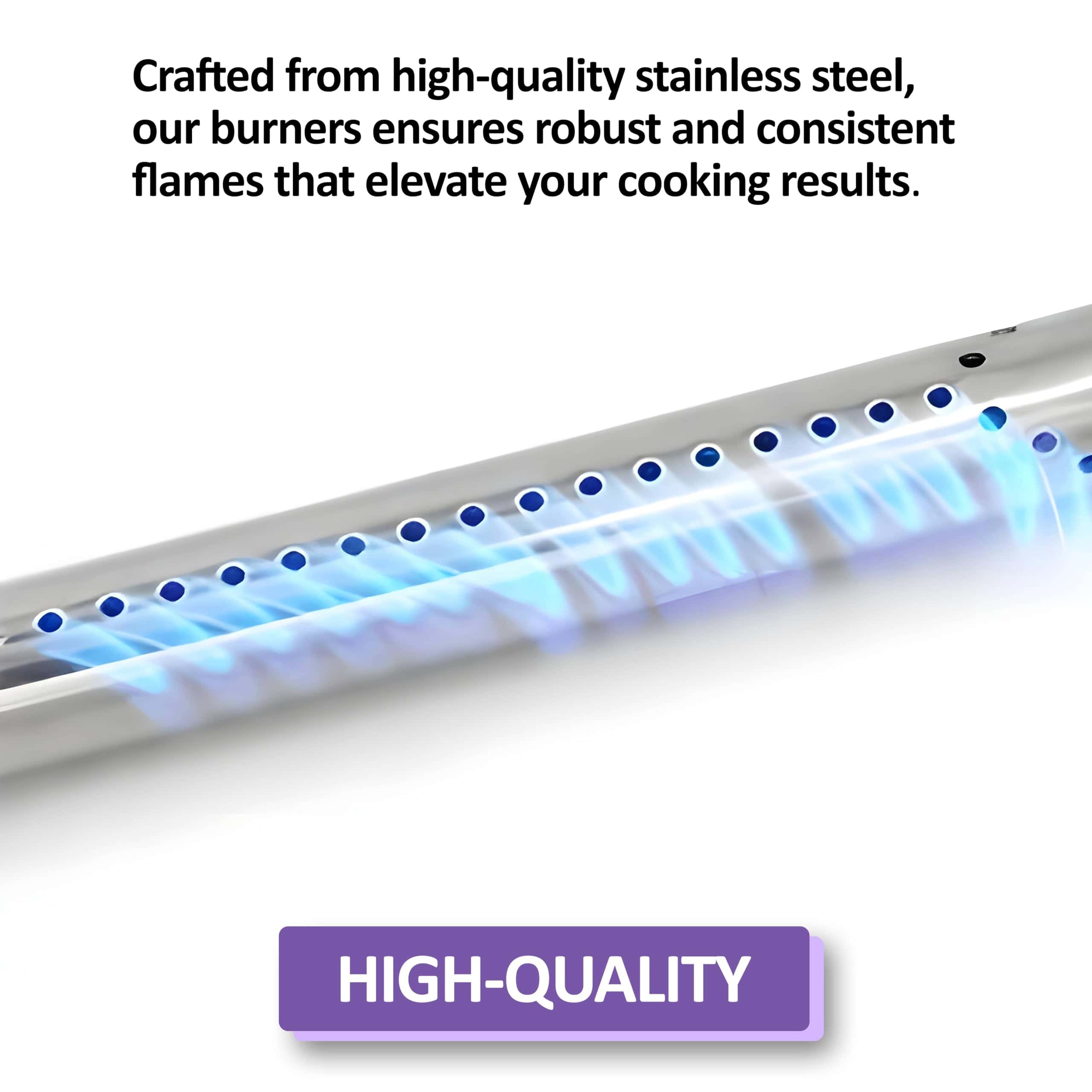 Set de 4 Quemadores, 4 Placas de Calor y 3 Canales de Cruce - Imagen 7