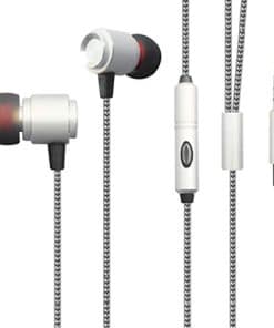 Audífonos con cable de alta fidelidad para Galaxy A01 A10e