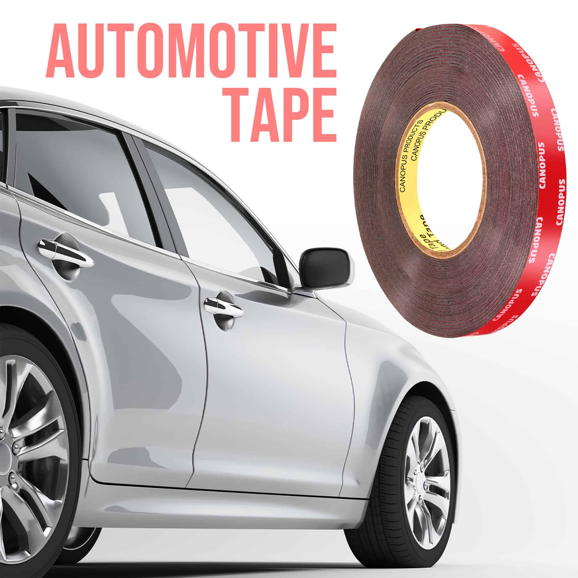 Cinta de Acoplamiento Plus de Acrílico Automotriz CANOPUS - Imagen 3