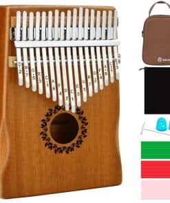 Kalimba Thumb Piano 17 Teclas RANMING Mbira Piano de Dedo