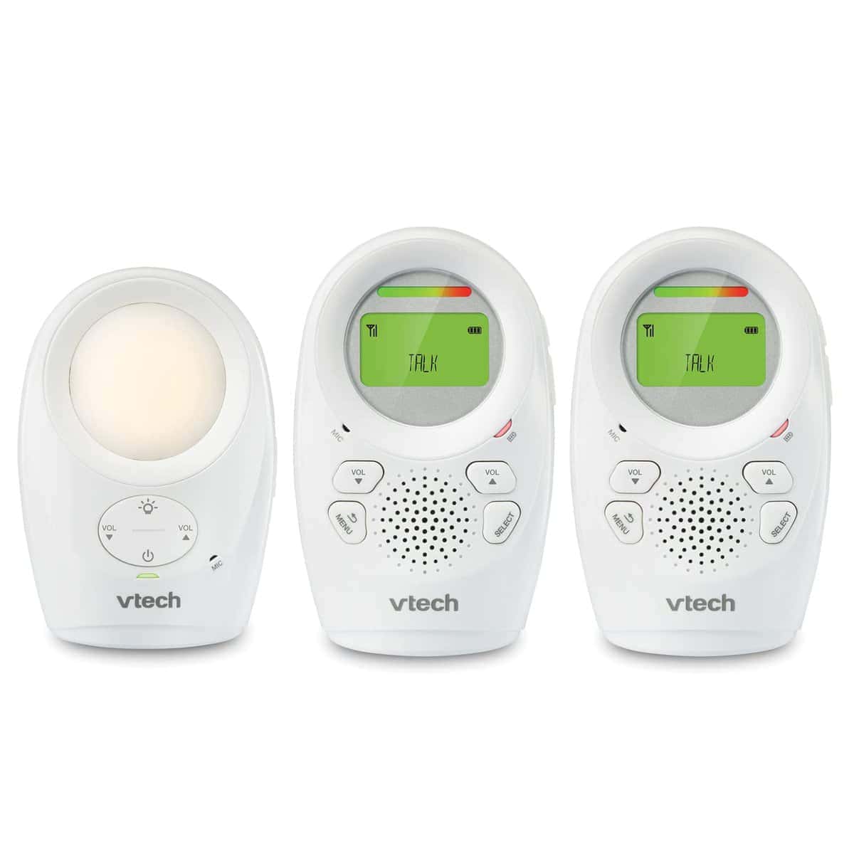 VTech DM1211-2 Monitor de Bebé de Audio Digital con Rango