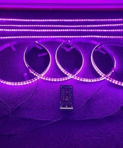 Luces de Anillo RGB de 4PCS 17.5 de Sando Tech + Kit de