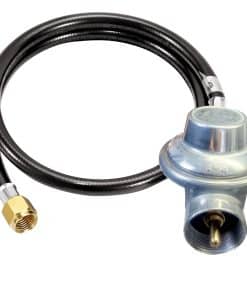 MCAMPAS 5FT 1LB Regulador de Propano Manguera con Tuerca en