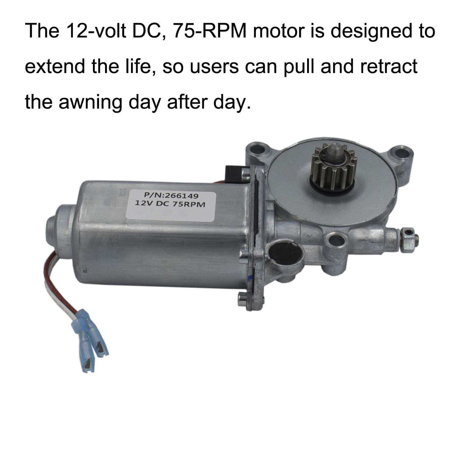 Motor de Repuesto para Toldo de Energía RV 266149 Universal - Imagen 3