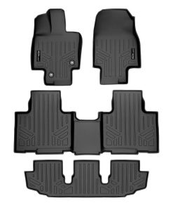 Tapetes SMARTLINER de 3 filas en negro compatibles con