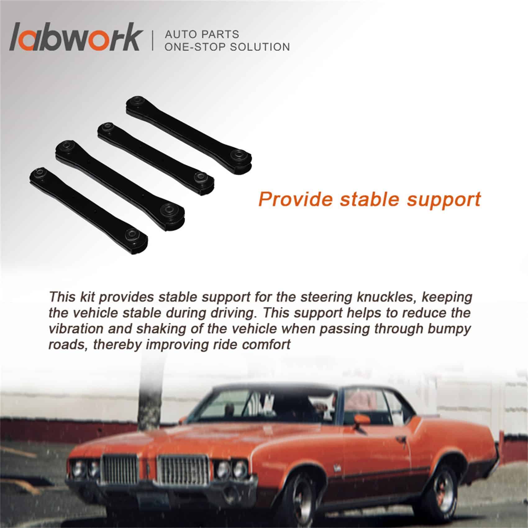 Conjunto de brazo de control superior e inferior con bujes - Imagen 6