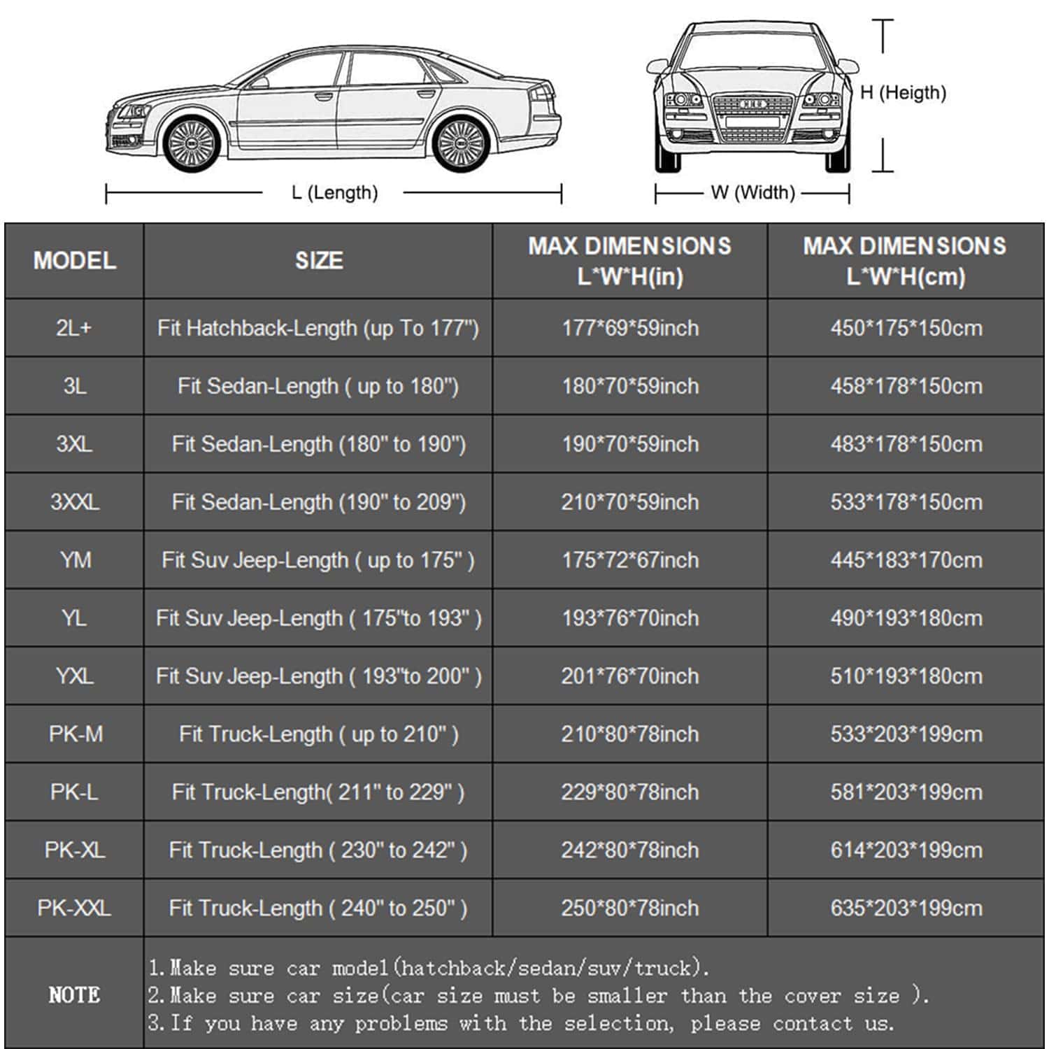 Funda para camioneta XicBoom impermeable todo clima de 6 - Imagen 8