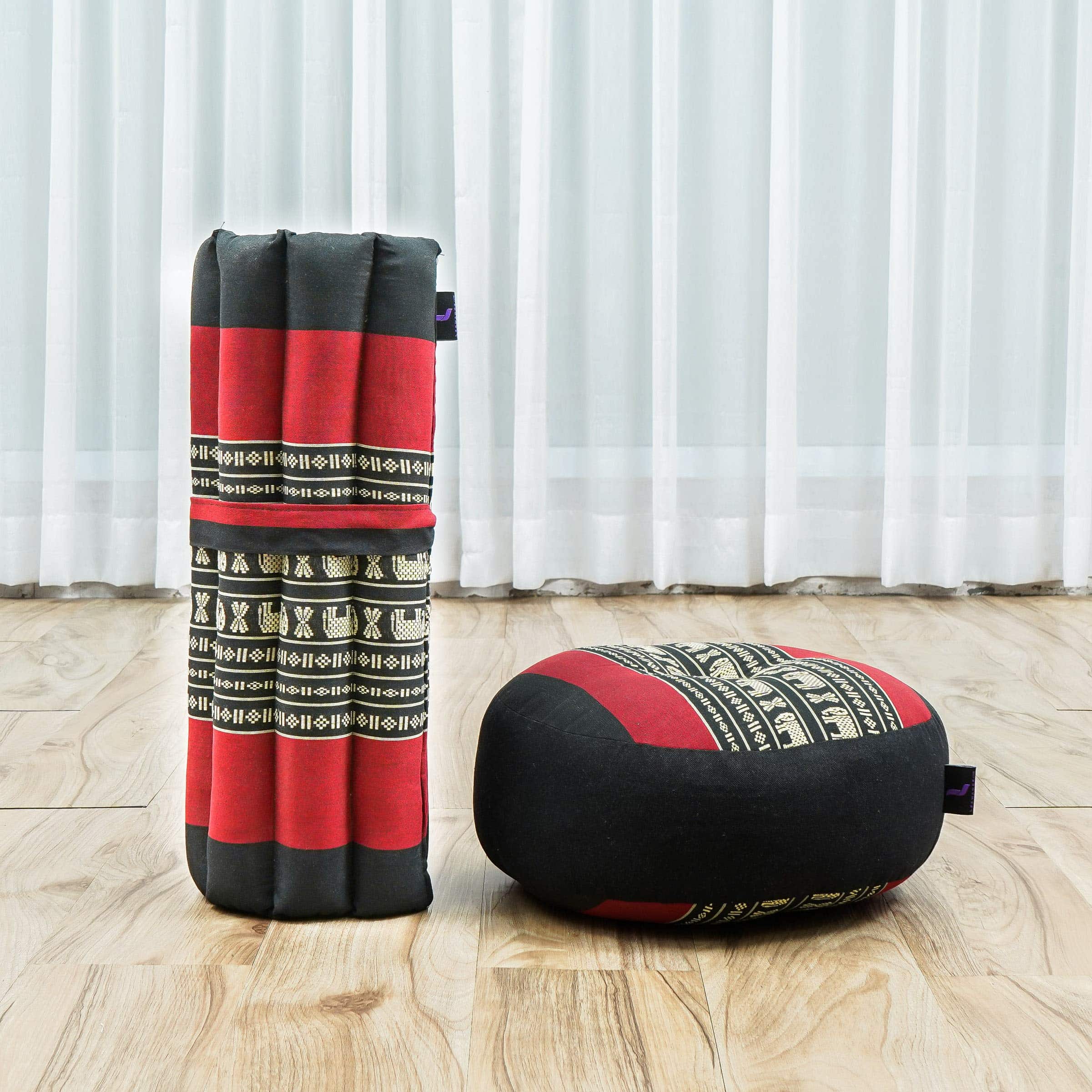 Set de Cojín de Meditación Leewadee - 1 Pequeño Zafu - Imagen 7