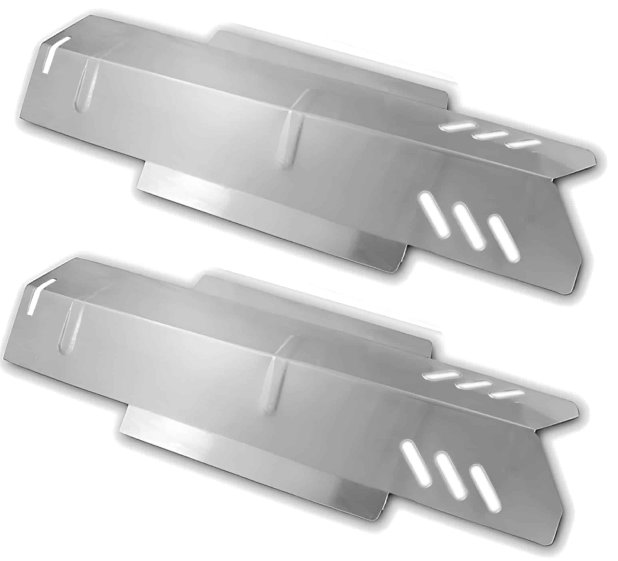 Set de Dos Placas de Calor de Reemplazo de Acero Inoxidable