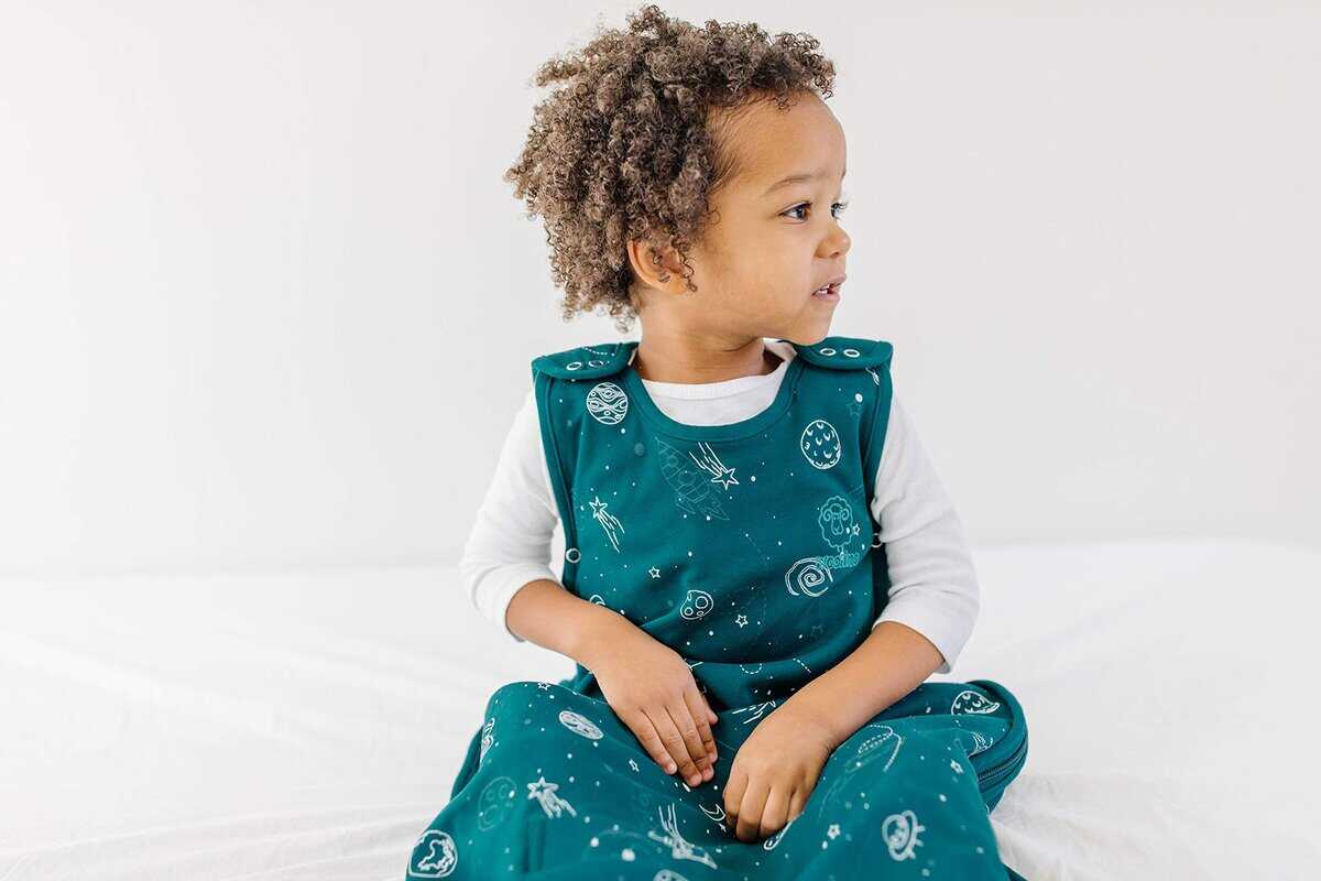 Saco de dormir para niños Woolino 4 estaciones, lana merino - Imagen 4