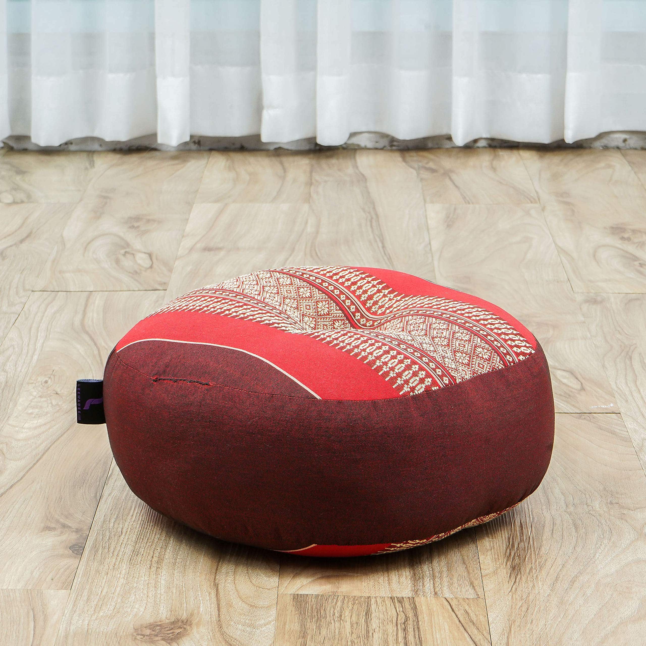 Set de Cojín de Meditación Leewadee - 1 -Rojo - Imagen 6