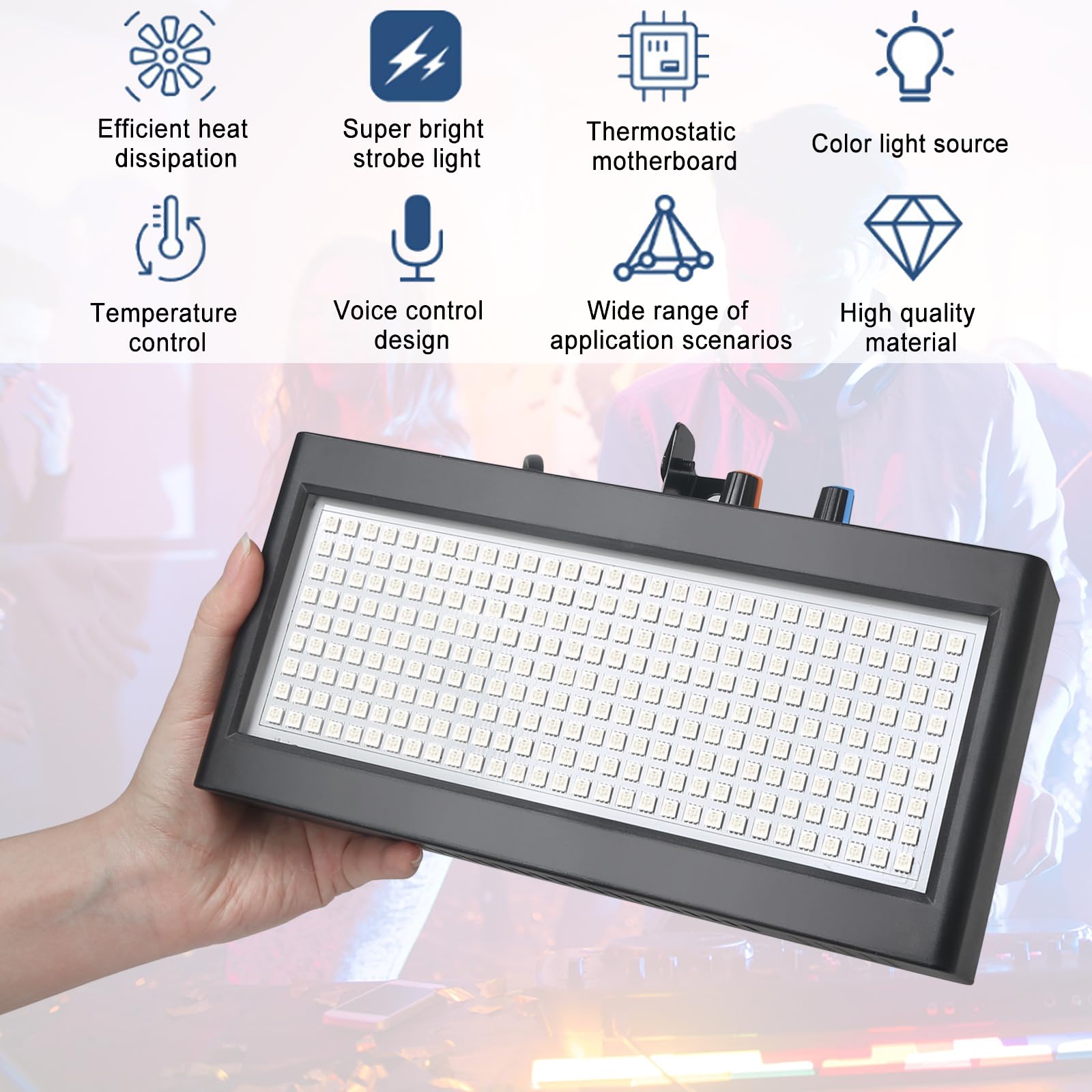 Luces Estroboscópicas de Color Completo con 270 LED y - Imagen 4