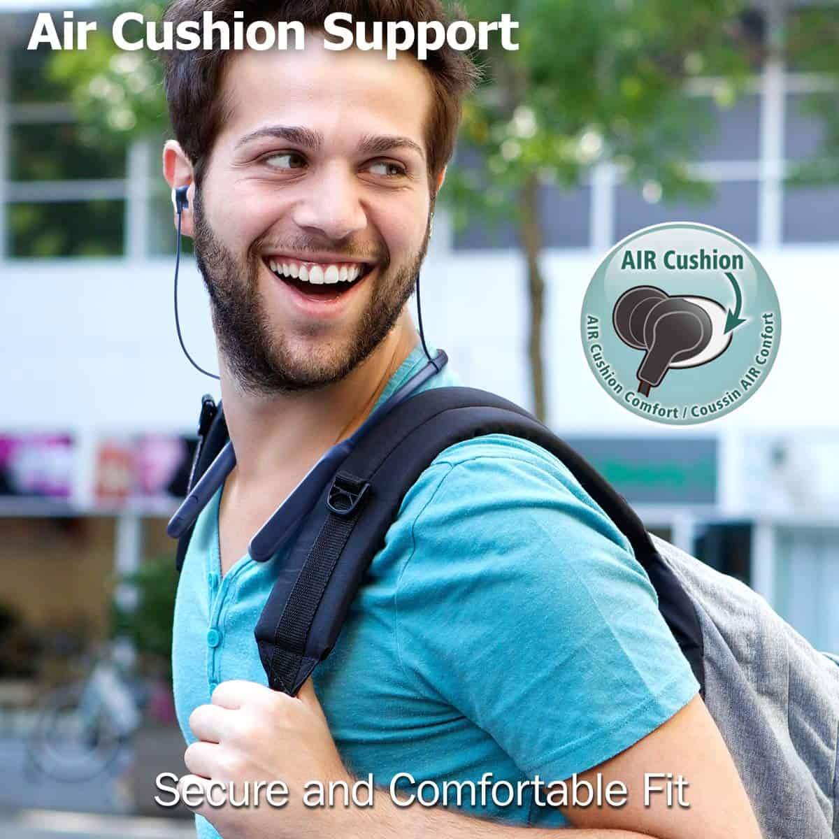 Audífonos Inalámbricos JVC Air Cushion, Bluetooth 5.0, - Imagen 3
