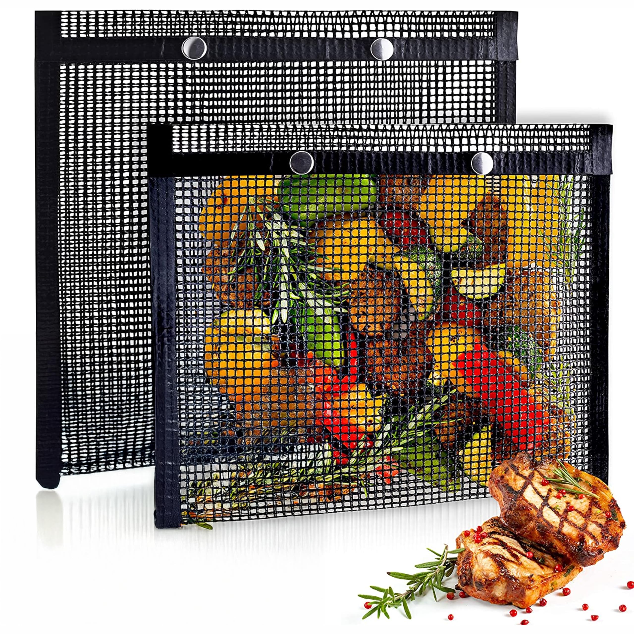 Set de 2 Bolsas Reutilizables para Parrilla Mountain