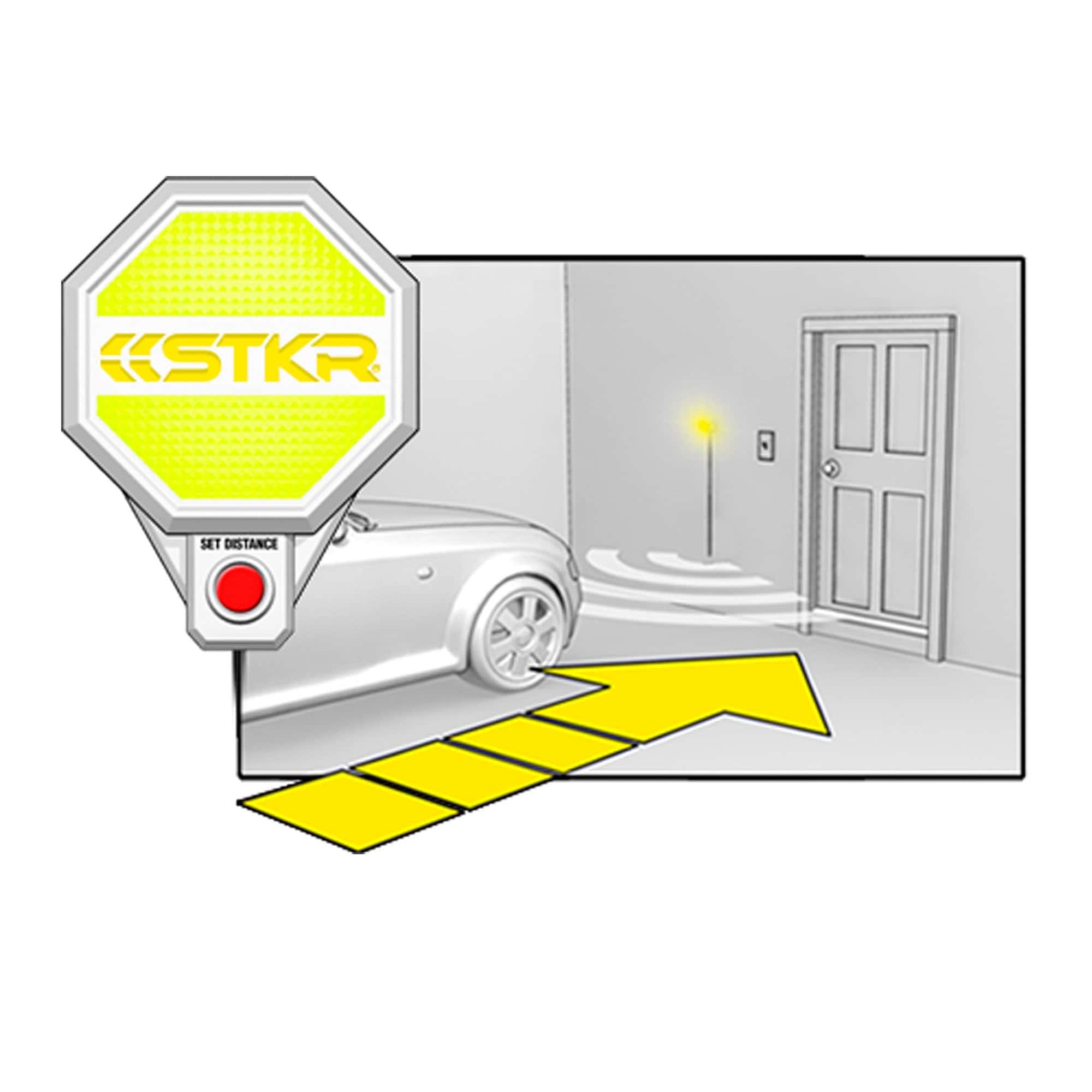 Sensor de estacionamiento ajustable para garaje STKR - Imagen 6