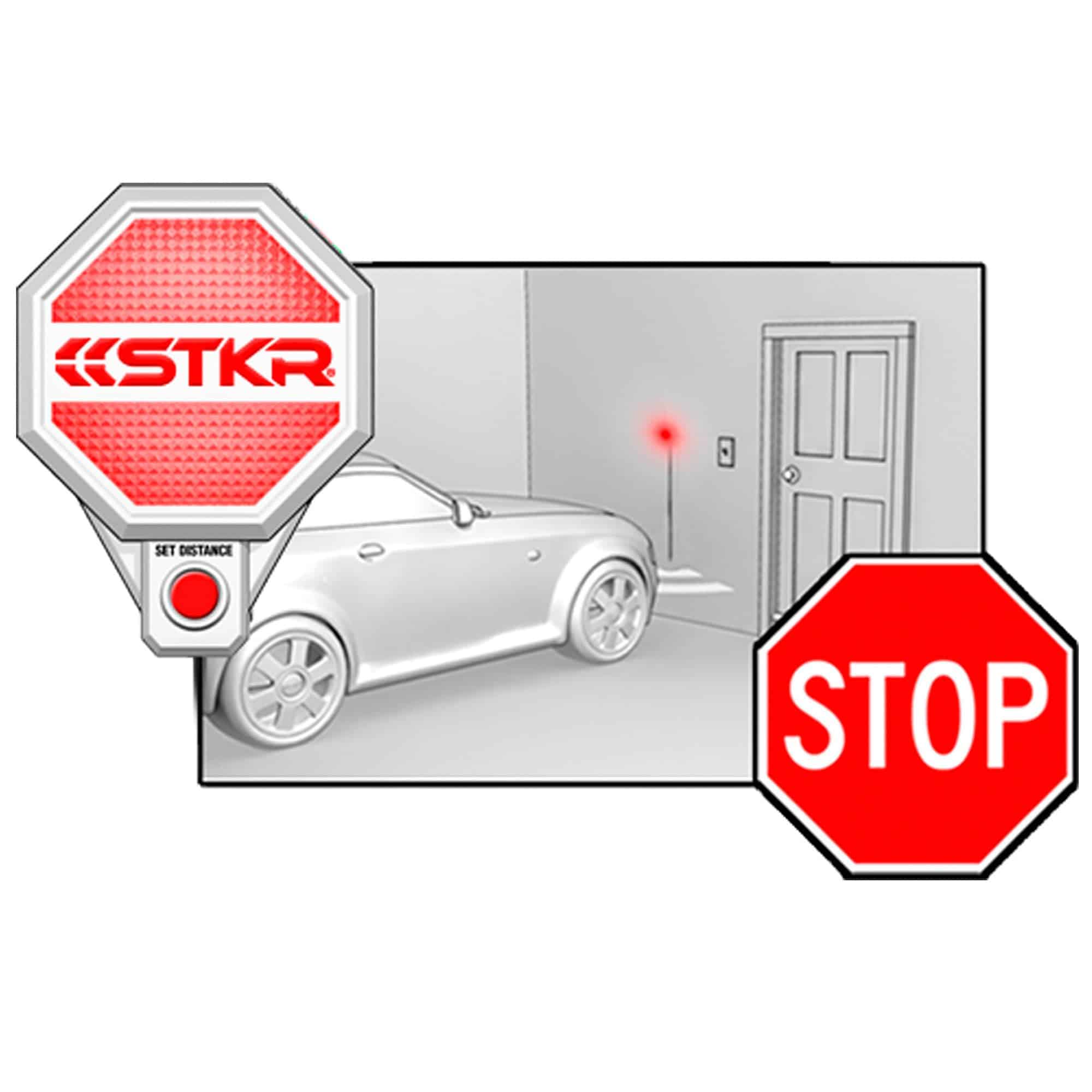 Sensor de estacionamiento ajustable para garaje STKR - Imagen 7